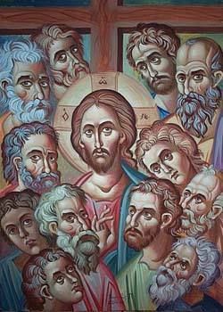 Jesus and the 12 apostles