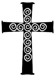 King of Peace logo cross