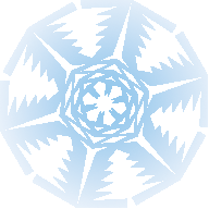 Frank's attempt at a make your own cut-out snowflake