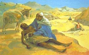 An African rendering of The Good Samaritan