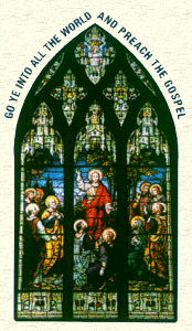 Stained Glass window from VITS chapel