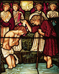 Jesus' baptism