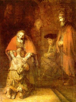 Rembrandt's Return of the Prodigal