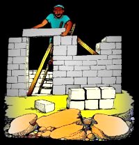 Building a house on rock