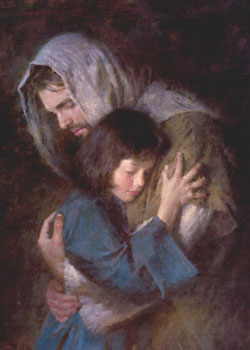 Weistlings painting of Jesus and Jairus daughter