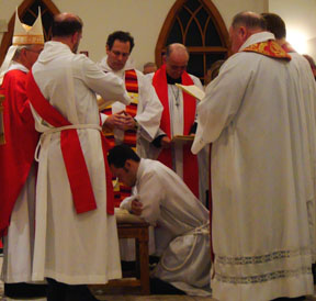 Prayer at ordination